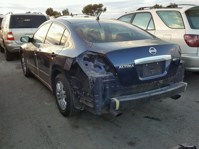 1N4CL2APXAC127338 - 2010 NISSAN ALTIMA HYB BLUE photo 3