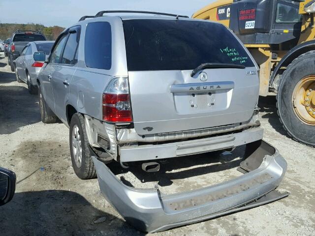 2HNYD18696H550513 - 2006 ACURA MDX TOURIN SILVER photo 3