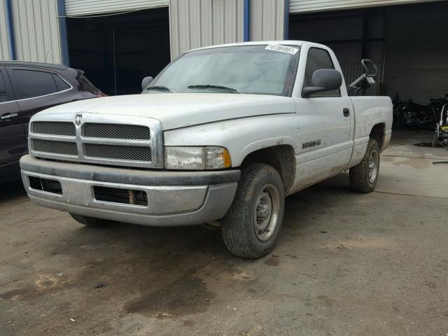 1B7HC16X1XS318793 - 1999 DODGE RAM 1500 WHITE photo 2