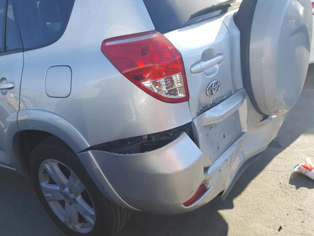 JTMZD32V175070254 - 2007 TOYOTA RAV4 SPORT SILVER photo 9