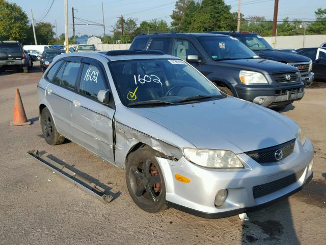 JM1BJ246X31213343 - 2003 MAZDA PROTEGE PR GRAY photo 1