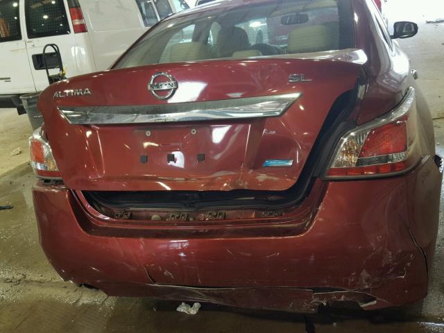 1N4AL3AP6EN367199 - 2014 NISSAN ALTIMA 2.5 RED photo 9