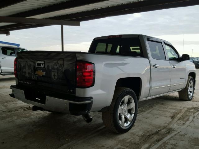 3GCPCSEC4EG389586 - 2014 CHEVROLET SILVERADO SILVER photo 4