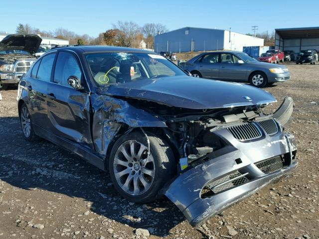 WBAVD53567A008524 - 2007 BMW 335 XI GRAY photo 1