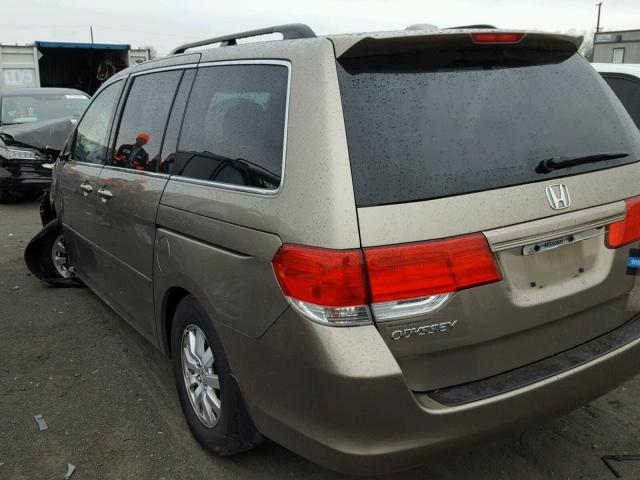 5FNRL38688B419218 - 2008 HONDA ODYSSEY EX BROWN photo 3