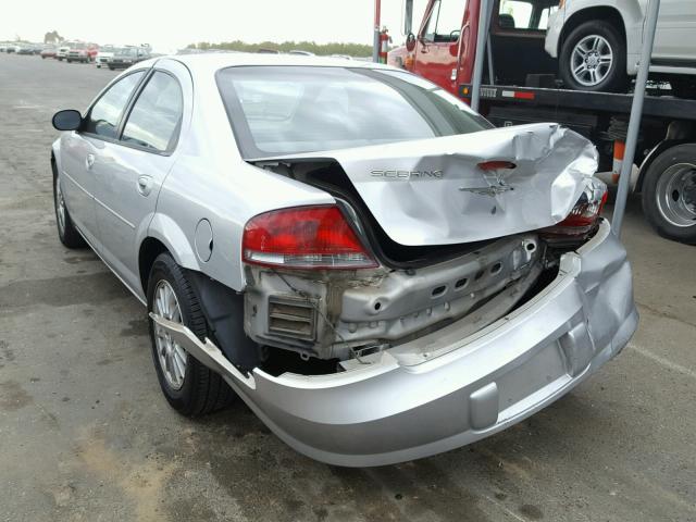 1C3EL46J75N505472 - 2005 CHRYSLER SEBRING SILVER photo 3