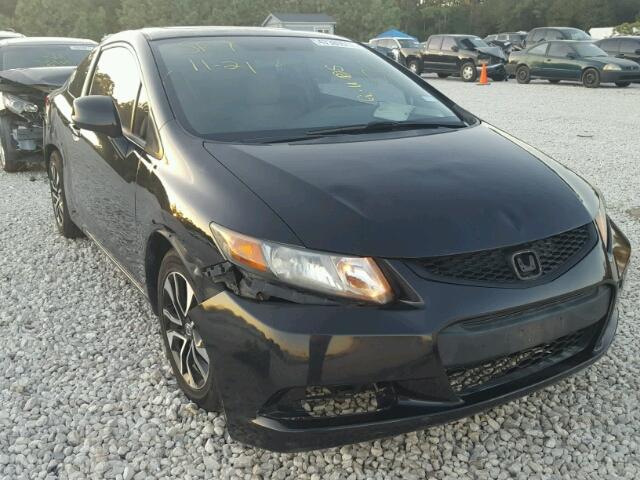 2HGFG3B86CH534390 - 2012 HONDA CIVIC EX BLACK photo 1