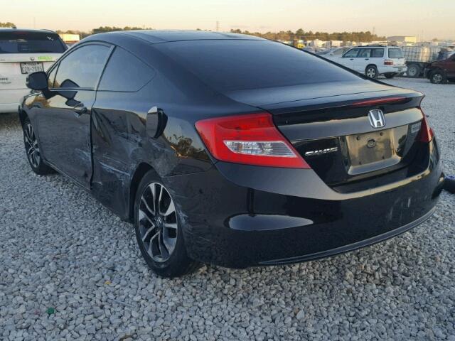 2HGFG3B86CH534390 - 2012 HONDA CIVIC EX أسود صورة 3