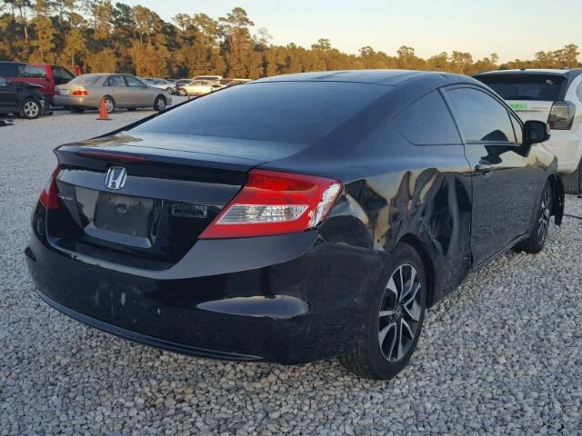 2HGFG3B86CH534390 - 2012 HONDA CIVIC EX أسود صورة 4