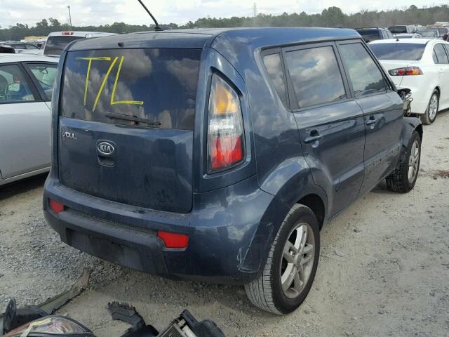 KNDJT2A20B7255037 - 2011 KIA SOUL CHARCOAL photo 4