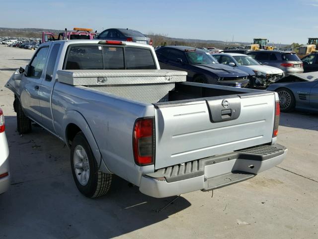 1N6DD26S22C329100 - 2002 NISSAN FRONTIER K SILVER photo 3