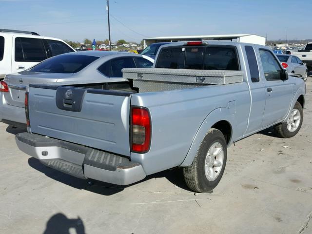 1N6DD26S22C329100 - 2002 NISSAN FRONTIER K SILVER photo 4