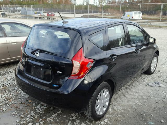 3N1CE2CP4GL355711 - 2016 NISSAN VERSA NOTE BLACK photo 4