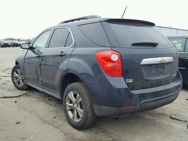 2GNALBEK6F6221689 - 2015 CHEVROLET EQUINOX LT BLUE photo 3