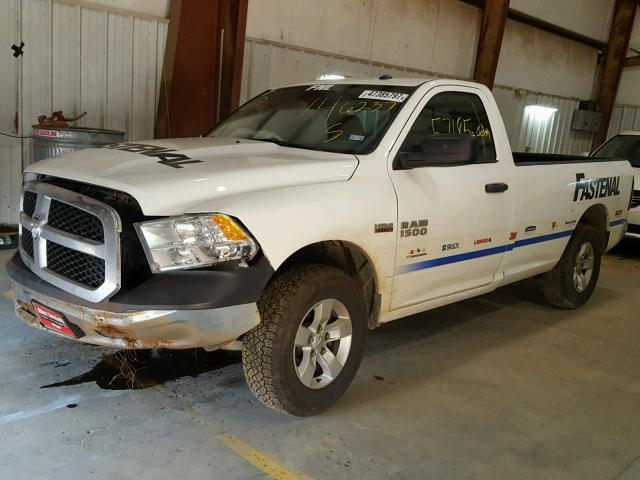 3C6JR6DT6FG606237 - 2015 RAM 1500 ST WHITE photo 2