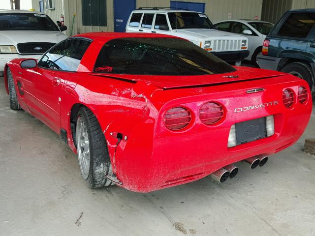 1G1YY22G8Y5117348 - 2000 CHEVROLET CORVETTE RED photo 3