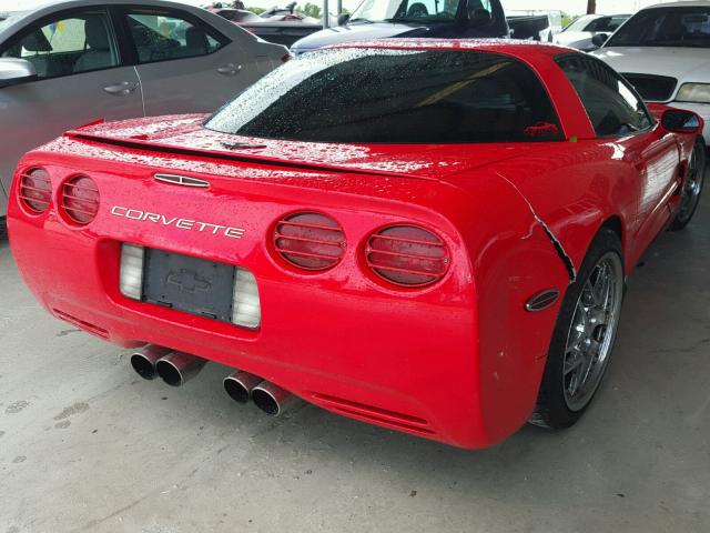 1G1YY22G8Y5117348 - 2000 CHEVROLET CORVETTE RED photo 4