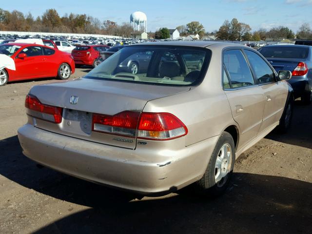 1HGCG16582A014003 - 2002 HONDA ACCORD EX TAN photo 4