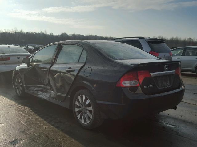2HGFA1F83AH301788 - 2010 HONDA CIVIC EX 黑色 照片 3