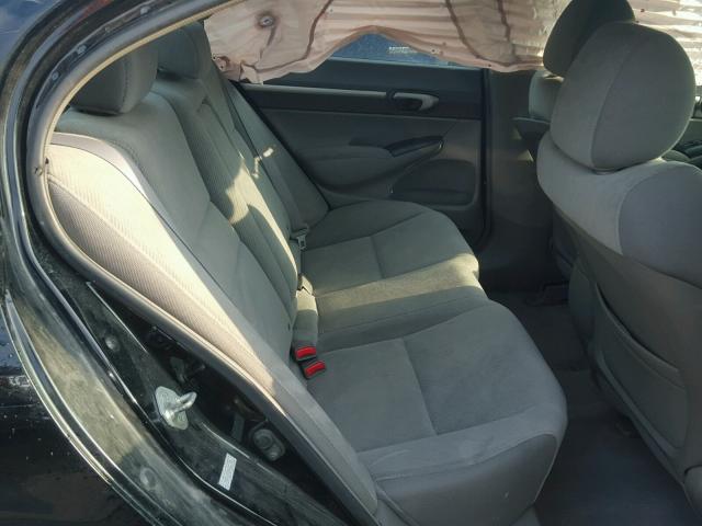 2HGFA1F83AH301788 - 2010 HONDA CIVIC EX 黑色 照片 6