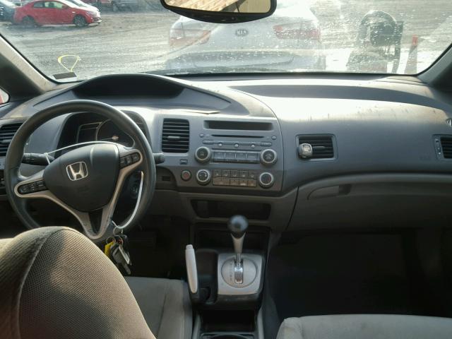 2HGFA1F83AH301788 - 2010 HONDA CIVIC EX 黑色 照片 9