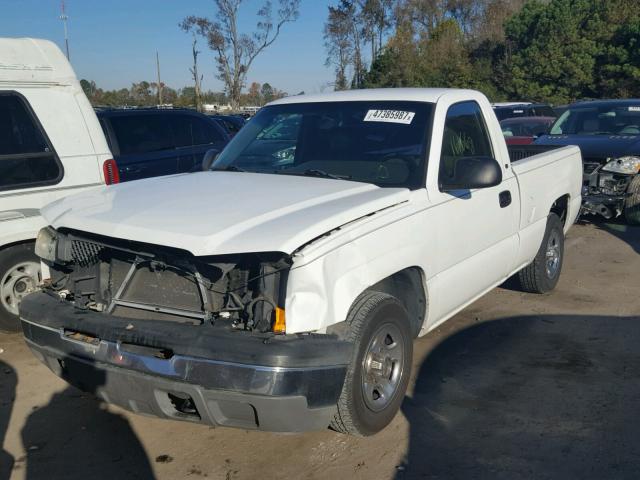 1GCEC14X94Z328075 - 2004 CHEVROLET SILVERADO WHITE photo 2