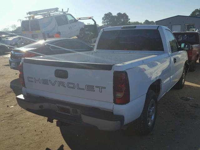 1GCEC14X94Z328075 - 2004 CHEVROLET SILVERADO WHITE photo 4