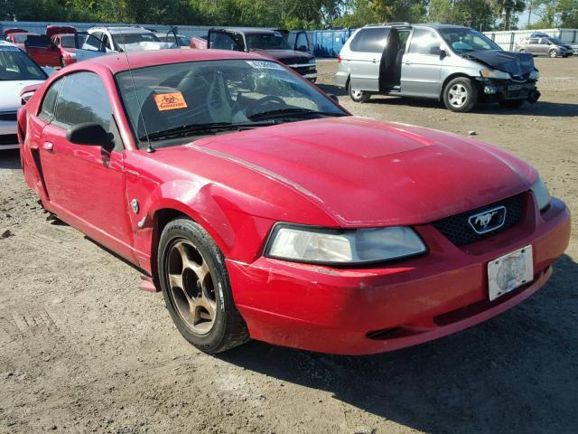 1FAFP40644F226536 - 2004 FORD MUSTANG RED photo 1