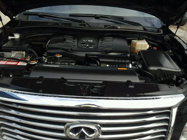 JN8AZ2NE8E9065809 - 2014 INFINITI QX80 BLACK photo 7