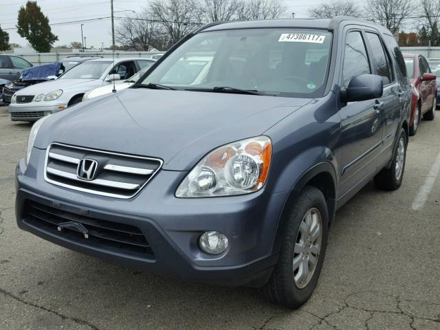 JHLRD78975C007088 - 2005 HONDA CR-V SE GRAY photo 2