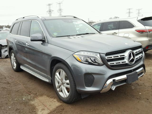 4JGDF6EE3HA892706 - 2017 MERCEDES-BENZ GLS 450 4M GRAY photo 1