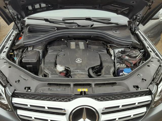 4JGDF6EE3HA892706 - 2017 MERCEDES-BENZ GLS 450 4M GRAY photo 7