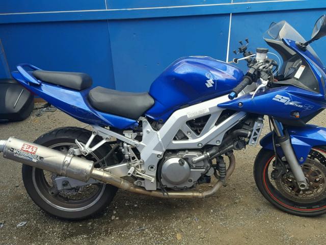 JS1VP53A042103538 - 2004 SUZUKI SV650 BLUE photo 9