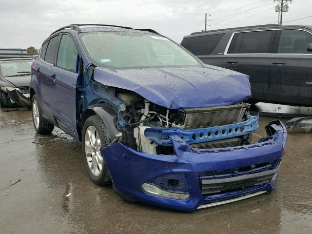 1FMCU9GX0DUD09129 - 2013 FORD ESCAPE SE BLUE photo 1