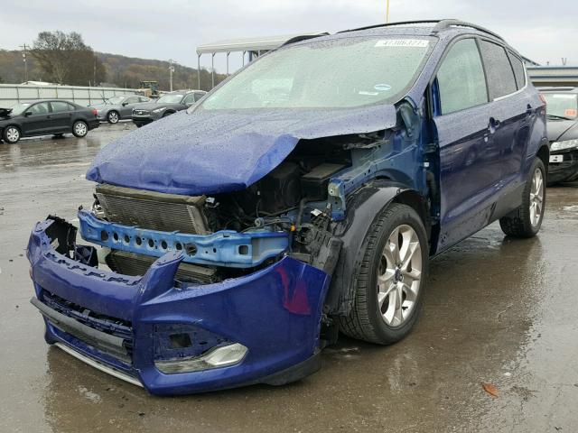 1FMCU9GX0DUD09129 - 2013 FORD ESCAPE SE BLUE photo 2