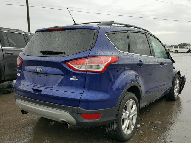 1FMCU9GX0DUD09129 - 2013 FORD ESCAPE SE BLUE photo 4