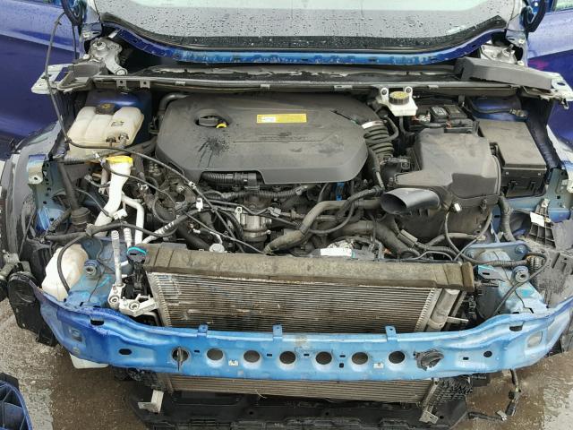 1FMCU9GX0DUD09129 - 2013 FORD ESCAPE SE BLUE photo 7