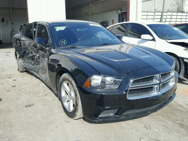 2C3CDXBG4DH554586 - 2013 DODGE CHARGER SE BLACK photo 1