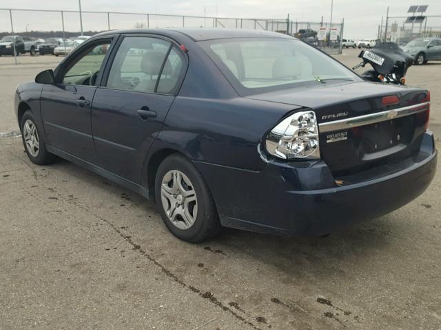 1G1ZS52F64F152943 - 2004 CHEVROLET MALIBU BLUE photo 3