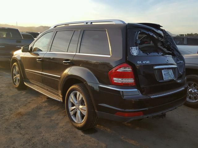 4JGBF7BE0CA802843 - 2012 MERCEDES-BENZ GL 450 4MA BLACK photo 3