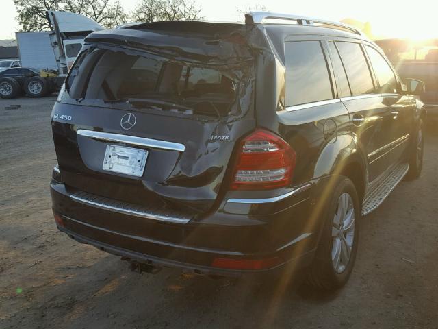 4JGBF7BE0CA802843 - 2012 MERCEDES-BENZ GL 450 4MA BLACK photo 4