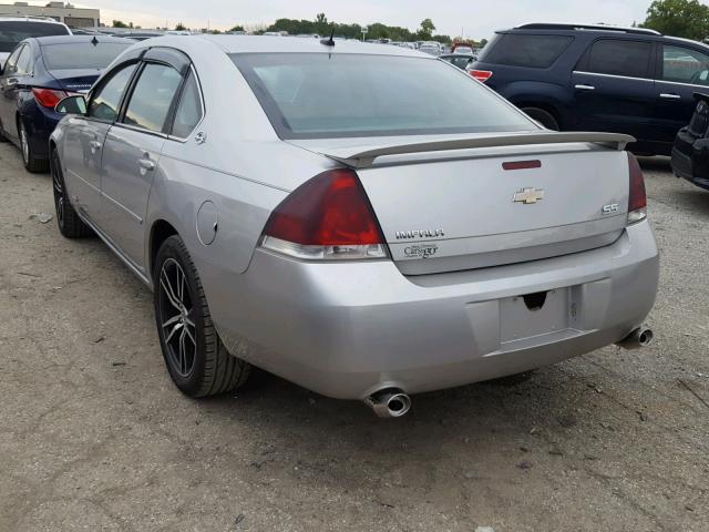 2G1WD58CX69121197 - 2006 CHEVROLET IMPALA SUP ნაცრისფერი ფოტო 3