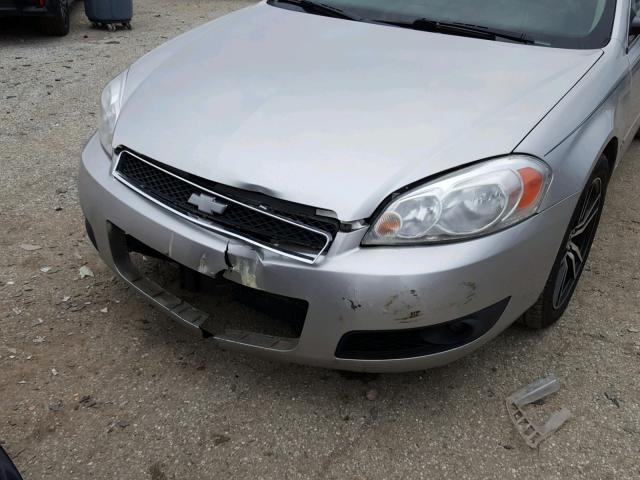 2G1WD58CX69121197 - 2006 CHEVROLET IMPALA SUP ნაცრისფერი ფოტო 9
