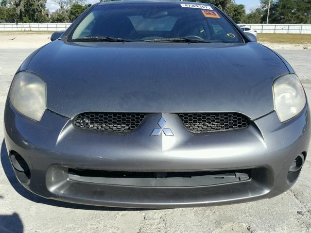 4A3AK24F26E030487 - 2006 MITSUBISHI ECLIPSE GS GRAY photo 9