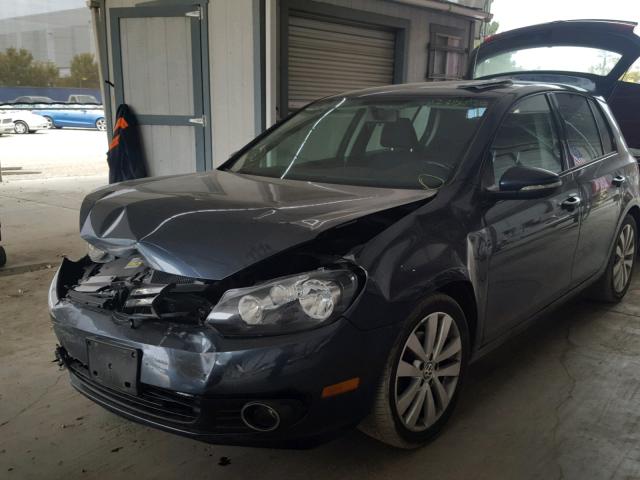 WVWDM7AJ5DW018907 - 2013 VOLKSWAGEN GOLF BLUE photo 2