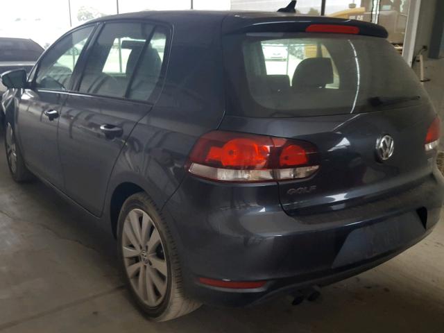 WVWDM7AJ5DW018907 - 2013 VOLKSWAGEN GOLF BLUE photo 3