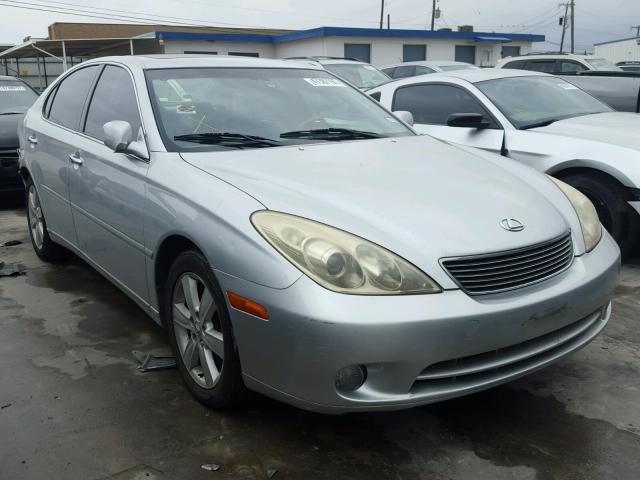 JTHBA30G755129401 - 2005 LEXUS ES 330 SILVER photo 1