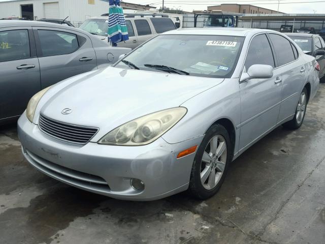 JTHBA30G755129401 - 2005 LEXUS ES 330 SILVER photo 2