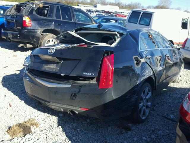 1G6AG5RX3E0111150 - 2014 CADILLAC ATS BLACK photo 4