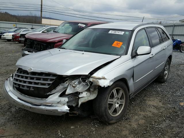 2A8GM68X97R361906 - 2007 CHRYSLER PACIFICA T SILVER photo 2